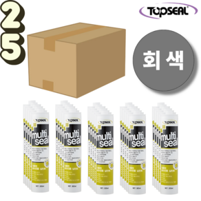 TOPSEAL 우레탄 변성 실리콘 회색 옥상방수 보수 Multi-seal 노즐포함 300ml
