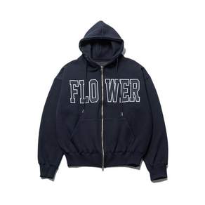 해비즘 FLOWER 집업 후드(네이비)