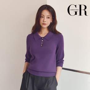 (26FW) 버튼 포인트 카라 니트 4종