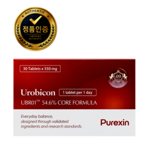 [본사정품] 퓨렉신 우로비콘 UBR01 54.6% 구강유산균 증정