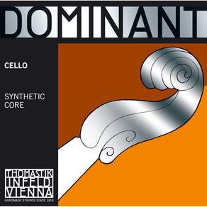 토마스틱-인펠드 144-3/4 도미넌트 나일론 코어 첼로 현 Thomastik-Infeld 144-3/4 Dominant Nylon Core Cello String Chrome
