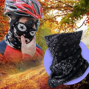HEAD GEAR 간절기 멀티 스카프 야외활동 레져 바이크 사계절 버프 넥워머 포근 패션 목토시 부드러운 가을 겨울 등산 낚시 자전거 워머