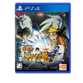 PS4 나루토 질풍전 나루티밋 스톰4 한국 정발 중고품