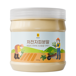 [Non-GMO 100%] 비이츠 차전자피 가루 분말
