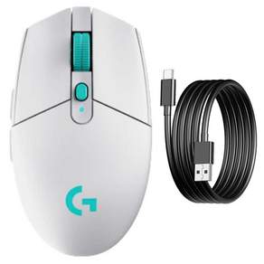 로지텍 G304X 유무선 게이밍 마우스 USB-C 케이블 포함