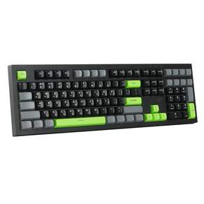 지클릭커 오피스프로 사일런스 M RGB 무소음 유무선 블루투스 108키 키보드