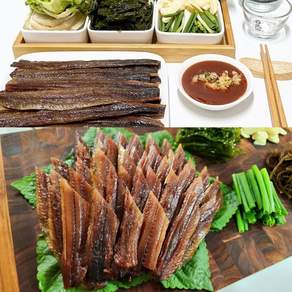 과메기 야채세트 해초 5마리 10마리 포항 구룡포 손질