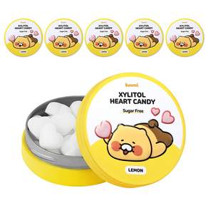 Suomi 춘식이 자일리톨 하트 캔디 레몬향