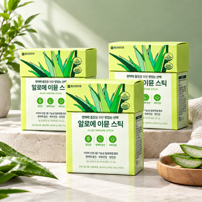 종근당건강 알로에 이뮨 스틱 20g 알로에겔 코스트코 40포 3개