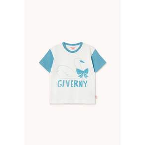 타이니코튼 26SS 아동 반팔 티셔츠 Blue Swan Graphic Tee SS26-039-104