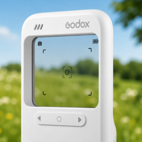 고독스 GODOX C100 투명 뷰파인더 카메라 조도계 사진 촬영 그립형 +파우치+스트랩