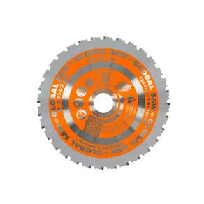 모토유키 원형톱날 DCC-136 철 스텐 겸용 136mm 충전 원형톱 전용
