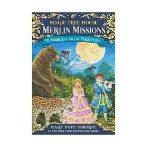 Magic Tree House Merlin Mission #13: Moonlight on the Flute Paperback 미국판 #41의 신판 9780375856471 24