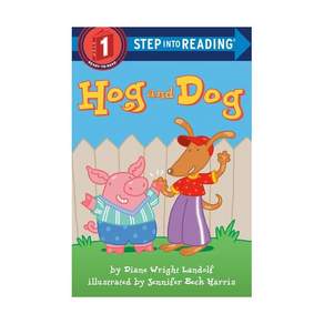 영문 영어 유아 도서 Step Into Reading 1: Hog and Dog Paperback 미국판 2216760
