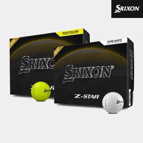 스릭슨 NEW Z-STAR 골프공 정품볼 3피스 42.67mm