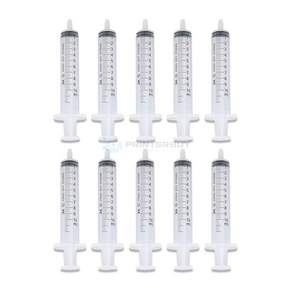 바늘없는 주사기 10ml 10개 실험용 동물급식 일회용 소분