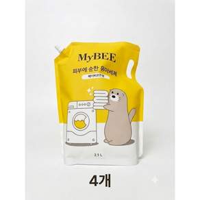 마이비 피부에 순한 유아세제 베이비코튼향 리필