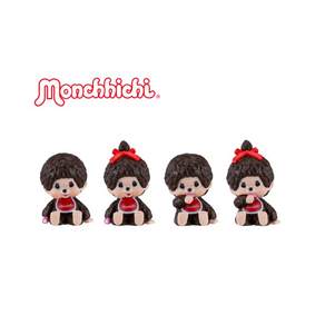 몬치치 미니 인테리어 피규어 4종풀세트