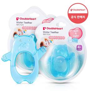 더블하트 치발기 워터티서 곰 (4개월~)