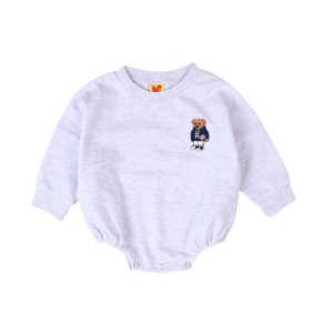 Heart Baby daily wear toddler’s bear embroidered suit