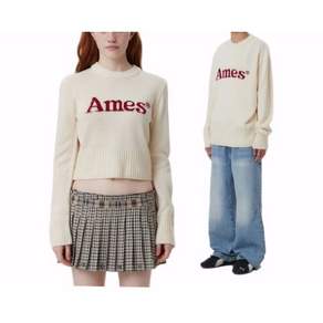 [매장정품] 아메스 월드와이드 BASIC PULLOVER KNIT IVORY QTJE4Z0 4Q8VIGU 2861847