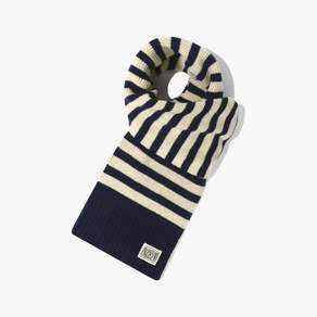 마리떼프랑소와넥워머 NQJ MFG45WSC201NVY CLASSIC LOGO MUFFLER navy