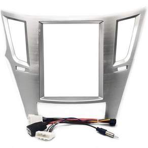 20102014년형 Fit For Subaru 9.7인치 수직 스크린 Android 라디오 D 애시 키트 Tesla 스테레오 프레임 긁힘 방지 ABS 교체용 트림FRAMELIN