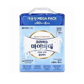 마이비데 크리넥스 클린케어 화장실용 물티슈 캡형