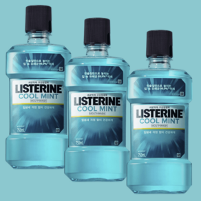 리스테린 쿨민트 구강청결제 1000ml 3개