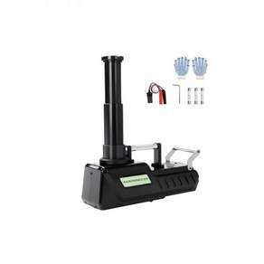 안불 전기차 잭 15톤 유압차 잭 키트 12V DC RV 밴 트럭용 LED 조명이 있는 전기 바닥 잭SUV 타이어 교체 및 차고 수리