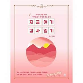 다봄출판사 지금 여기 감사 일기 - 빛나는 나를 위한 100일 일기와 분노