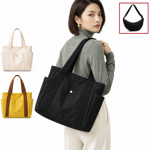 데일리 캔버스 토트백