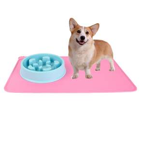 개매트 강아지피크닉매트 강아지발바닥미끄럼방지 고양이 펫카페트 캠핑 핑크색