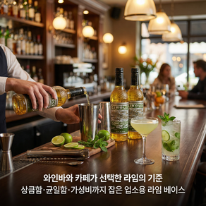 지룩스 라임주스 라임원액 라임즙 칵테일 에이드 홈카페