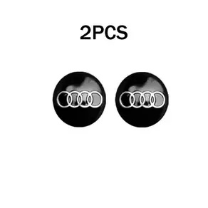 2/5/10개입 14mm 자동차 키 스티커 아우디 S라인 A3 A4 A6 C6 B8 8P Q3 B7 A5 A1 C5 8V Q5 B6 B9 RS Q7 A7