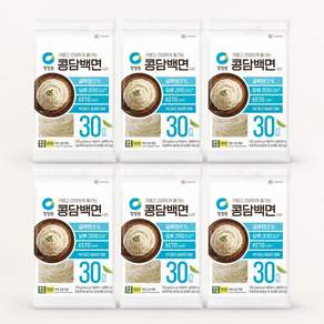 청정원 콩담백면 150g x 6개
