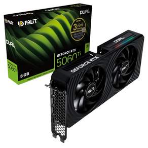 PALIT 지포스 RTX 5060 Ti DUAL D7 8GB 이엠텍 그래픽카드