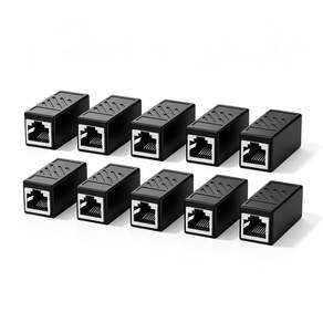 CAT6 FTP RJ45 랜 연장 젠더 키스톤 잭 커플러 1Gbps 기가비트 인터넷 케이블 연결 어댑터