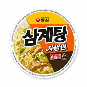 농심 삼계탕 사발면 85g