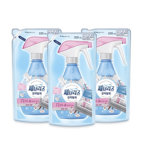 섬유탈취제 은은한 향 320ml 리필 3개
