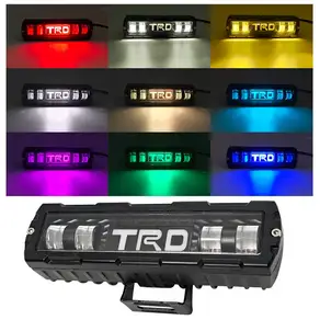 1pcs 고 20W 방수 RGB 안개등 알루미늄 LED 헤드 라이트 작업 조명 바이크 오토바이 운전