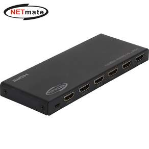 강원전자 넷메이트 4K 60Hz HDMI 5:1 선택기(리모컨) NM-PTS12