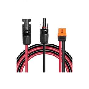 휴대용 발전소 태양광 발전기를 위한 태양광-XT60i 케이블 10AWG - MOOKEERF 25FT 태양광 패널과 XT60i 어댑터 커넥터 XT60i-F 연장 케이블