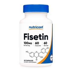 뉴트리코스트 피세틴 피새틴 Fisetin 100mg 60캡슐