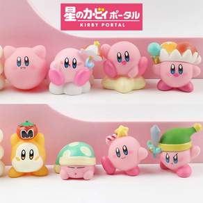 별의커비 피규어 굿즈 인형 장난감 8종세트 장식용 Kirby