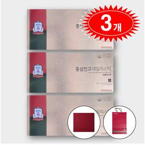 정관장 6년근 홍삼정 홍삼진고 스틱 홍삼 데일리 30세트+쇼핑백 가정의달 추석 명절 부모님 선물세트(보자기포함)1개 30정 315ml
