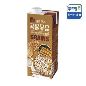푸르밀 12곡 아침한끼 곡물우유 730ml x 4팩