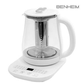 벤하임 멀티 티포트1.8L BMT-04-001 티망 커피부터 분유까지 디지털 원터치 멀티 글라스 티메이커