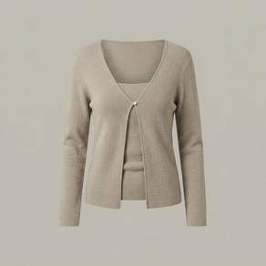 [10월 19일 배송] ELLIOTI Elin One-Button Cardigan_4Color