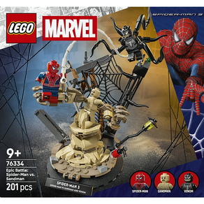 레고 슈퍼히어로 Marvel 대결전 스파이더맨 대 샌드맨 76334